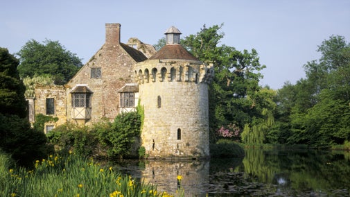 Scotney Castle in spring